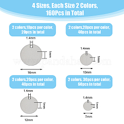 160 шт. 8 стиля 201 нержавеющая сталь штампованные пустые бирки подвески&nbsp;STAS-DC0015-49