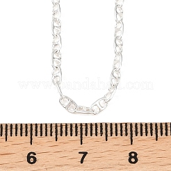 Латунные цепочки морского типа толщиной 2.5 мм для мужчин и женщин&nbsp;NJEW-L012-11S