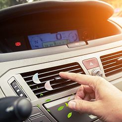 4шт лунный драгоценный камень автомобильные вентиляционные зажимы AJEW-PH00496-02