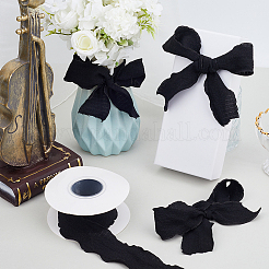 Лента из полиэстера с рюшами длиной 10 м для пришивания украшений&nbsp;OCOR-WH20007-02A