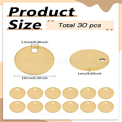 30 шт. подвески из нержавеющей стали 304&nbsp;STAS-LP0002-78