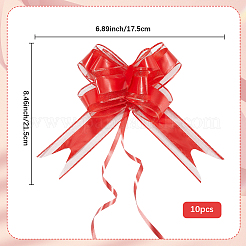 Пластиковые банты-бантики AJEW-WH20064-74A