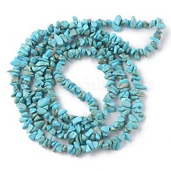 Природные Говлит бисер нитей G-G0003-B21