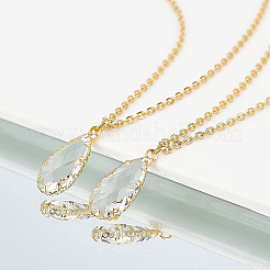 10 шт. подвески из латунного стекла KK-BC0001-93