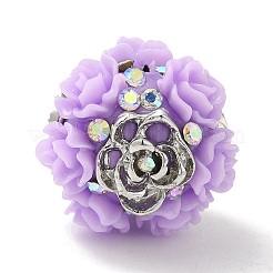 Полимерная глина стразы бусины фасонные CLAY-E004-03P