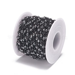 Немагнитные синтетические гематитовые бисерные цепи CHC-F007-16B-02