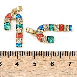 Латунные микро проложить кубического циркония подвески&nbsp;KK-U032-13G