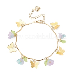 Браслеты с подвесками из нержавеющей стали 304 BJEW-JB12458