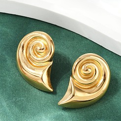 Серьги-гвоздики из нержавеющей стали 304&nbsp;EJEW-U071-02A-G