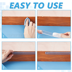 8 шт. самоклеящиеся силиконовые полоски для предотвращения столкновений SIL-GA0001-28