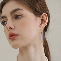 Стеклянные бусины с гальваническим покрытием  EGLA-PA0001-02C