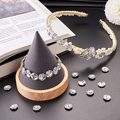 Пуговицы из акрилового страза X-BUTT-TAC0001-01