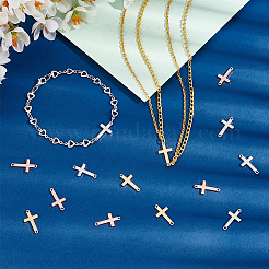 30 шт. 3-х цветные латунные соединительные подвески&nbsp;KK-PH0005-50