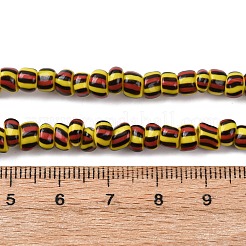 Бусы лэмпворк ручной работы&nbsp;BLOW-K001-01B-04