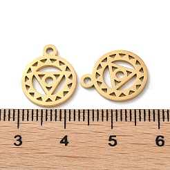 Ионное покрытие (ip) чакра тема 304 нержавеющая сталь шармы STAS-Q303-10G