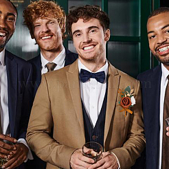 Свадебный корсаж из пенопласта для жениха и невесты AJEW-WH0695-020