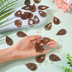 Наборы для создания подвесных сережек своими руками&nbsp;DIY-TA0013-45