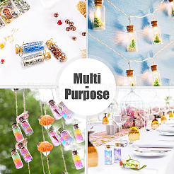 50 шт. стеклянная банка-колонна&nbsp;AJEW-YW0001-56