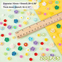 Кабошоны из непрозрачной смолы RESI-GA0001-24