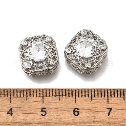 Латунные стеклянные бусины&nbsp;KK-M318-38P-02