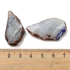 Окрашенные естественно druzy агат бисером G-G123-08