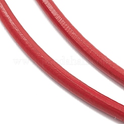 Изготовление браслетов из круглой коровьей кожи толщиной 3 мм.&nbsp;AJEW-JB01540