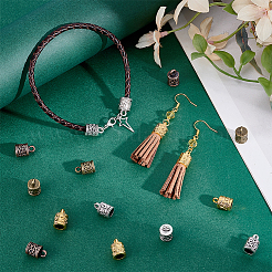 120 шт. 4 наконечника для шнура из сплава тибетского стиля FIND-PH0025-29