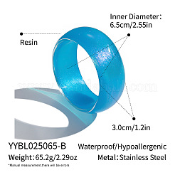 Классические простые браслеты из смолы для женщин&nbsp;PX4382-2