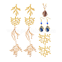 10шт 5 стиля латунные подвески&nbsp;KK-PH0013-39