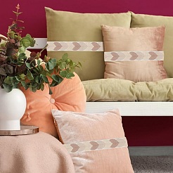 3 м полиэстеровая жаккардовая лента в виде листьев для аксессуаров одежды OCOR-DR0001-14D