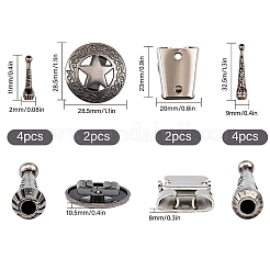 Набор для поиска ювелирных изделий своими руками для изготовления галстуков-боло DIY-CA0005-42AS