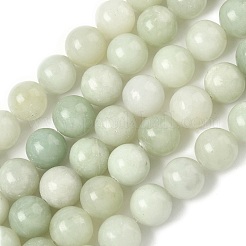 Природного нефрита Xiuyan бисер нитей&nbsp;LS-G-Z085-A01-10mm