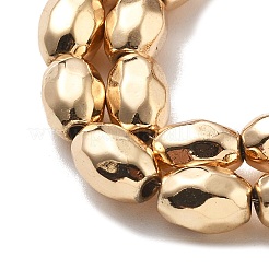 Синтетические магнитные гематит бусины пряди G-P518-07KCG