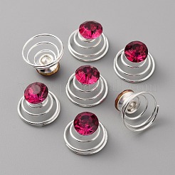 Модная железная спиральная заколка для волос OHAR-WH0021-15I