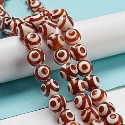 Тибетского стиля DZI бисер нитей G-P526-D08-02