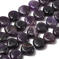 Нити из резных бусин из натурального аметиста&nbsp;G-H339-A07-01A