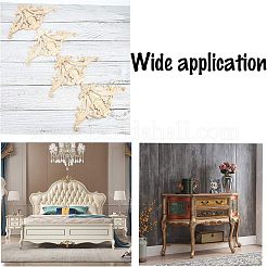 Резная накладка из натурального дерева&nbsp;WOOD-FH0001-28