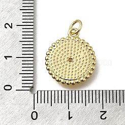 Латунные микро проложить кубического циркония подвески KK-C090-20G