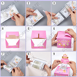 Копилка с днем рождения для денежного подарка DIY-WH200050-31E