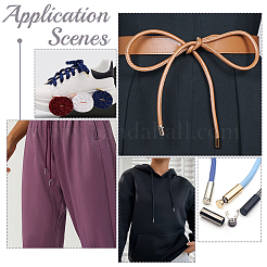 50 шт. 5-цветные литые съемные фиксаторы конца шнура&nbsp;FIND-CP0002-56