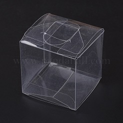 Пластиковые прозрачные упаковочные коробки CON-WH0015-01-5cm