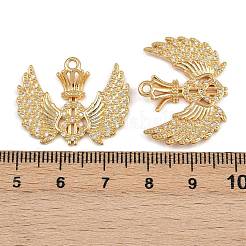 Латунные микро проложить кубического циркония подвески KK-F910-11G