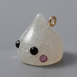 Подвески из смолы RESI-WH0026-20D