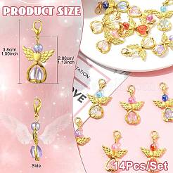 14 шт. 7 стильных акриловых подвесных украшений&nbsp;HJEW-FS00068