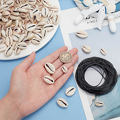 Набор для самостоятельного изготовления ожерелья из натуральных ракушек DIY-PH0017-96