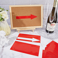 ПВХ самоклеющиеся наклейки со стрелками&nbsp;DIY-CP0013-44A