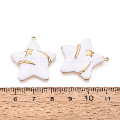 Подвески из нержавеющей стали 304 и эмали&nbsp;STAS-T073-61A-G