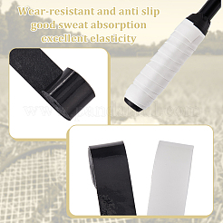 8шт 4-х стильная противоскользящая накладка на теннисную ракетку из искусственной кожи FIND-CN0001-49