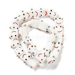 Бусы лэмпворк ручной работы LAMP-Q036-07B