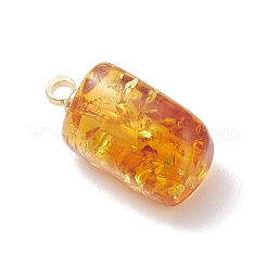 Подвески из натурального янтаря с градиентным цветом&nbsp;PALLOY-JF04877